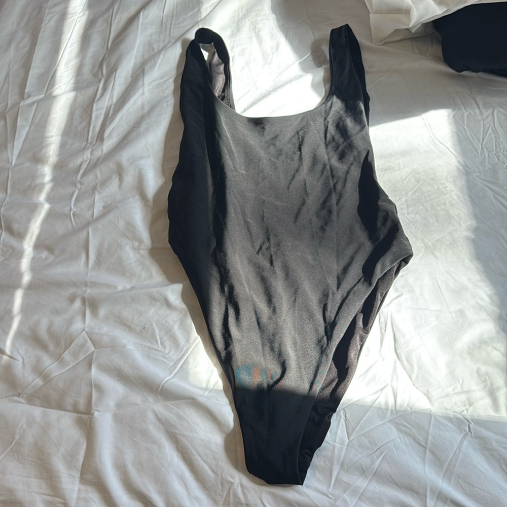 Aerie Black One Piece Bathing Suit